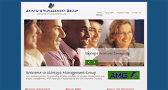 Desktop Screenshot of akintayomanagementgroup.com